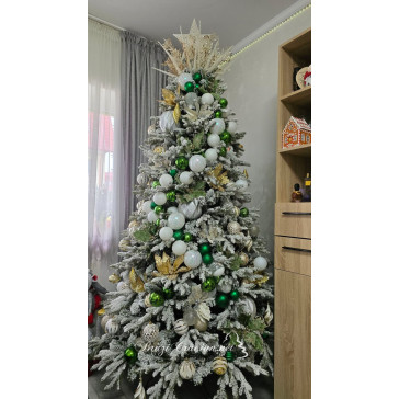Umelý vianočný stromček Harmonia 3D + 2D - 220 cm