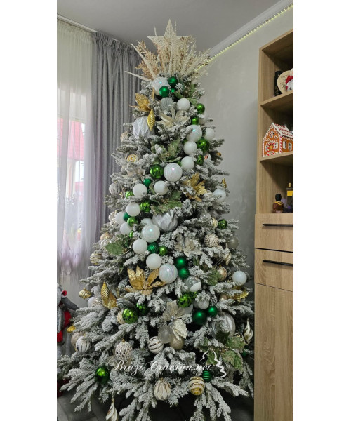 Umelý vianočný stromček Harmonia 3D + 2D - 220 cm