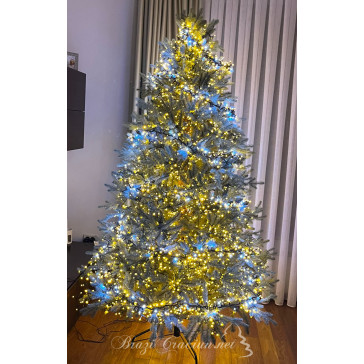 Umelý vianočný stromček Azula 3D + 2D - 180 cm