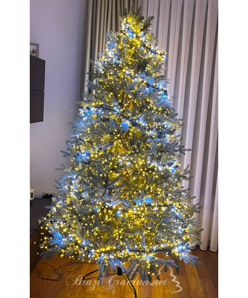 Umelý vianočný stromček Azula 3D + 2D - 180 cm