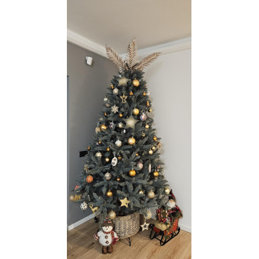 Umelý vianočný stromček Silver 220 cm