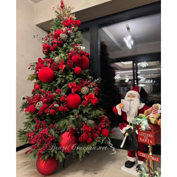 Umelý vianočný stromček Nicole 3D + 2D - 220 cm