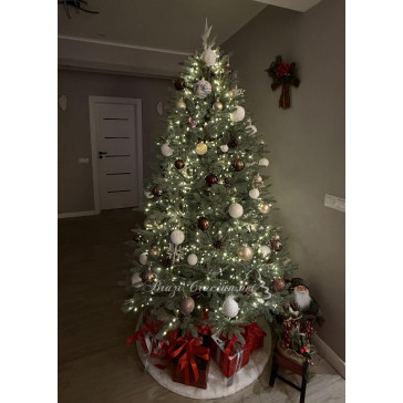 Umelý vianočný stromček Nicole 3D + 2D - 220 cm