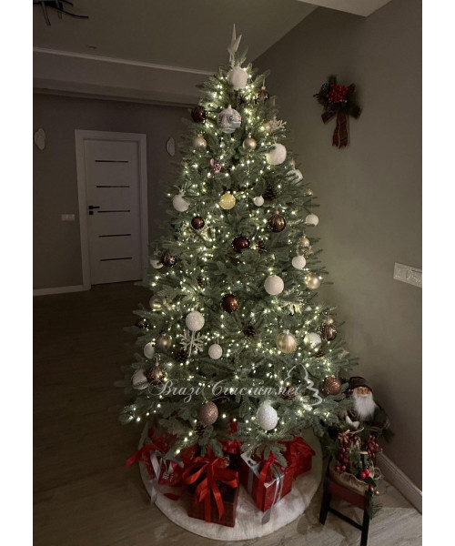 Umelý vianočný stromček Nicole 3D + 2D - 220 cm