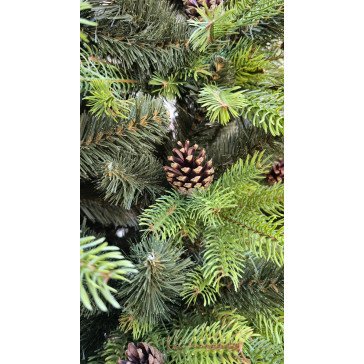 Umelý vianočný stromček Paulina 3D+2D - 210 cm