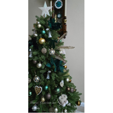 Umelý vianočný stromček KING Full 3D - 220 cm