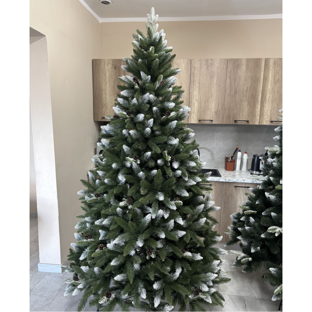 Umelý vianočný stromček Tania 3D + 2D - 220 cm