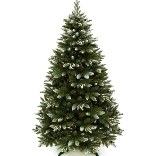 Umelý vianočný stromček Tania 3D + 2D - 220 cm