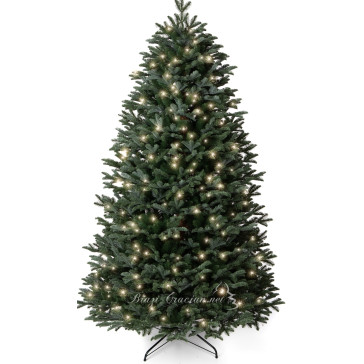 Umelý vianočný stromček Fabian so svetlami 3D + 2D - 220 cm