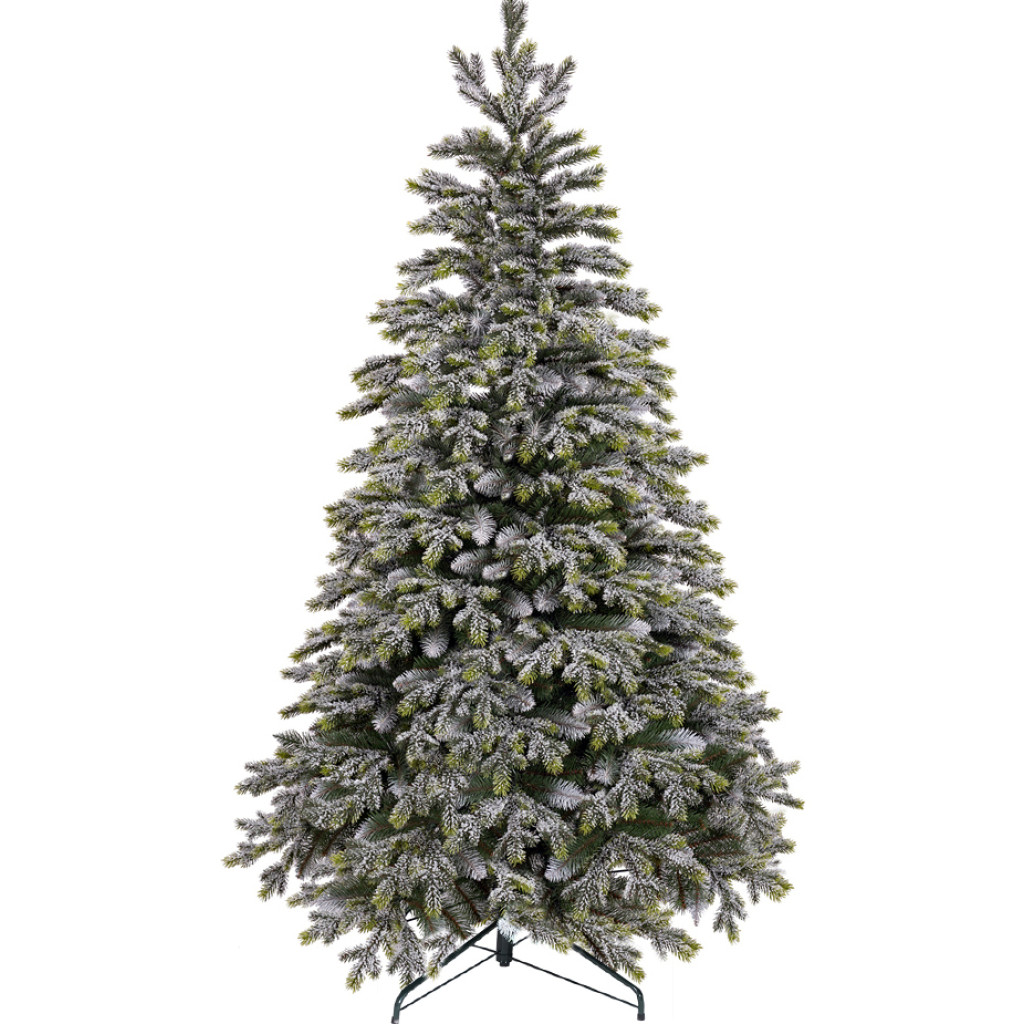 Umelý vianočný stromček Burnitat 3D + 2D - 220 cm