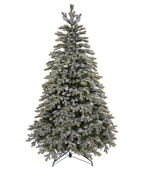Umelý vianočný stromček Burnitat 3D + 2D - 220 cm