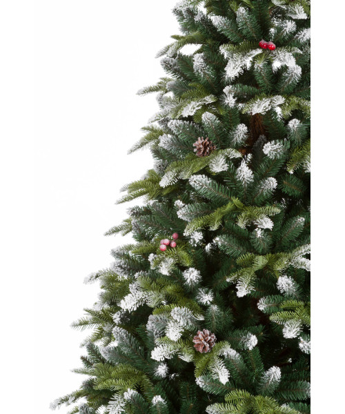 Umelý vianočný stromček Realistic 3D + 2D - 220 cm