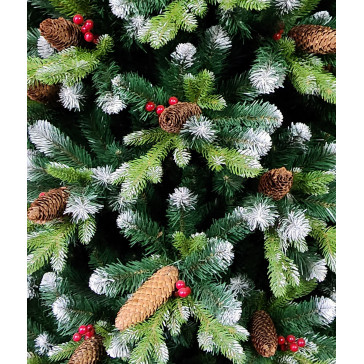 Umelý vianočný stromček Rustic 3D + 2D - 220 cm