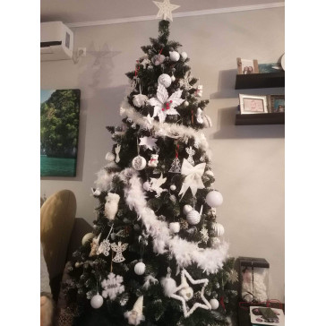 Umelý vianočný stromček Eufrasio 220 cm