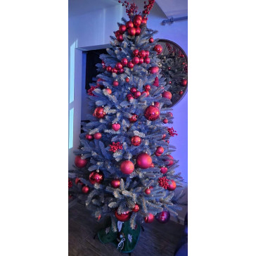 Umelý vianočný stromček Silver 220 cm