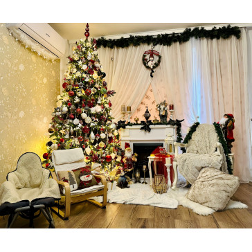 Umelý vianočný stromček Premium Lux 3D + 2D - 220 cm