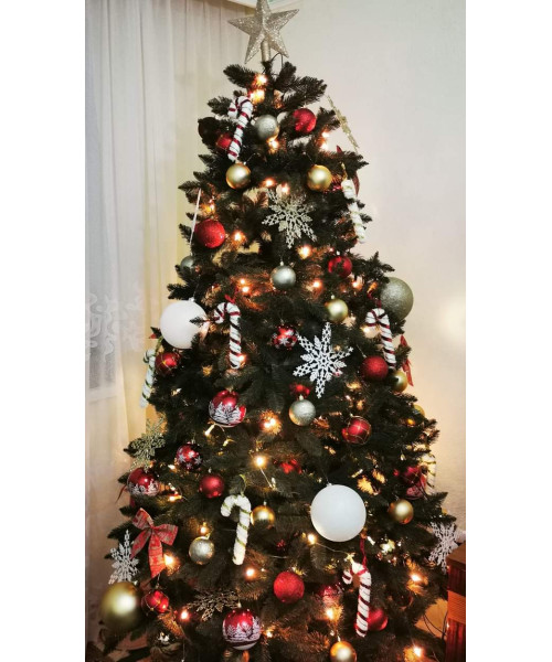 Umelý vianočný stromček Dosebit 220 cm