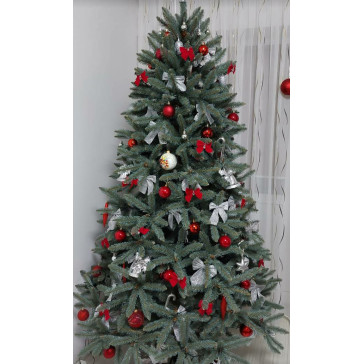 Umelý vianočný stromček Silver 220 cm
