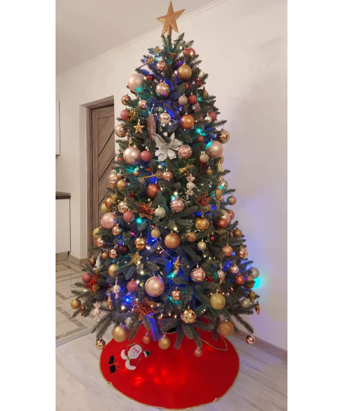 Umelý vianočný stromček Silver 220 cm