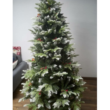 Umelý vianočný stromček Realistic 3D + 2D - 220 cm