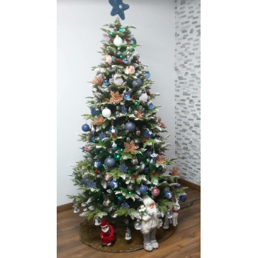 Umelý vianočný stromček Realistic 3D + 2D - 220 cm