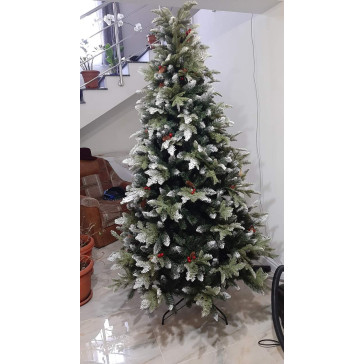 Umelý vianočný stromček Realistic 3D + 2D - 220 cm